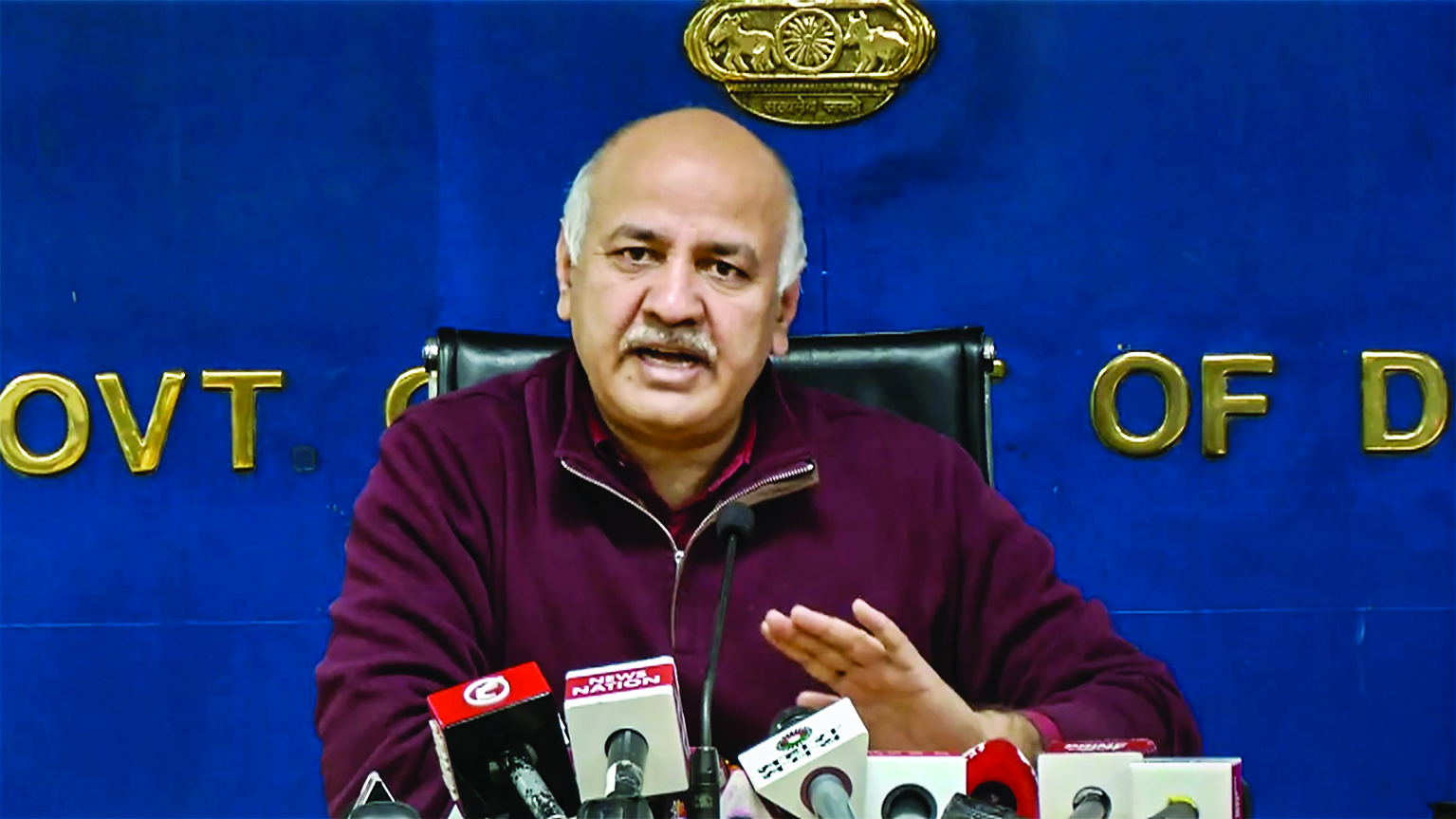 Identify land for displaced people: Sisodia to official Identify land for displaced people: Sisodia to official