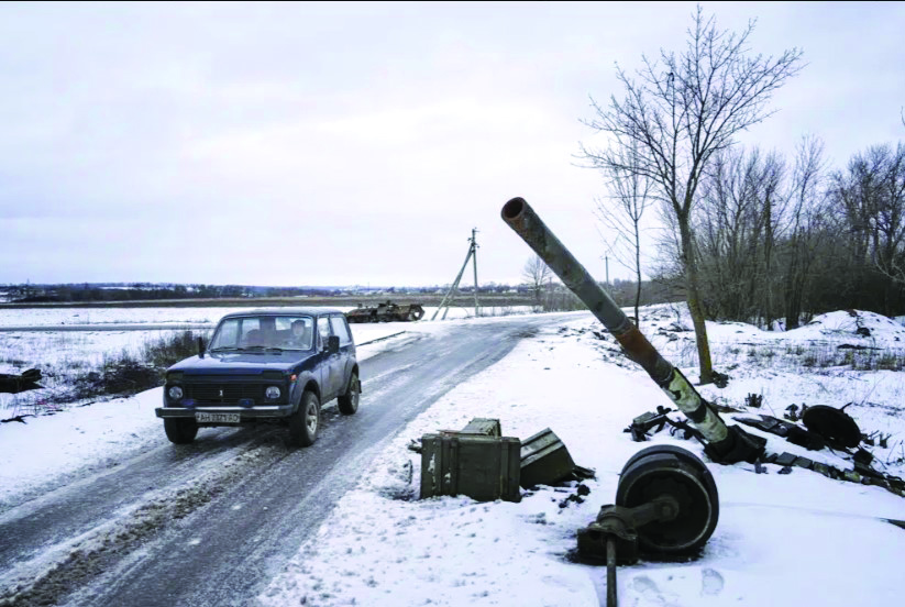 Russia fires barrage of missiles at targets in Ukr