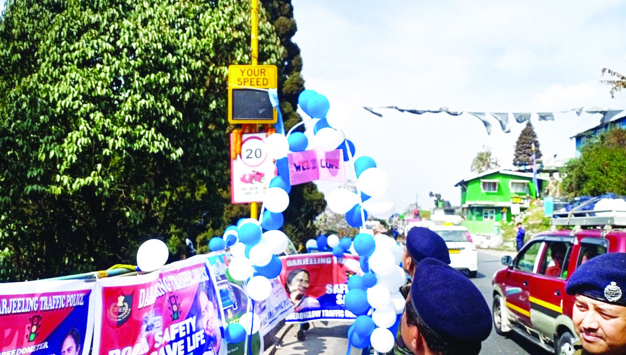 Cops install digital speedometers to ‘make roads safe’ in Darjeeling