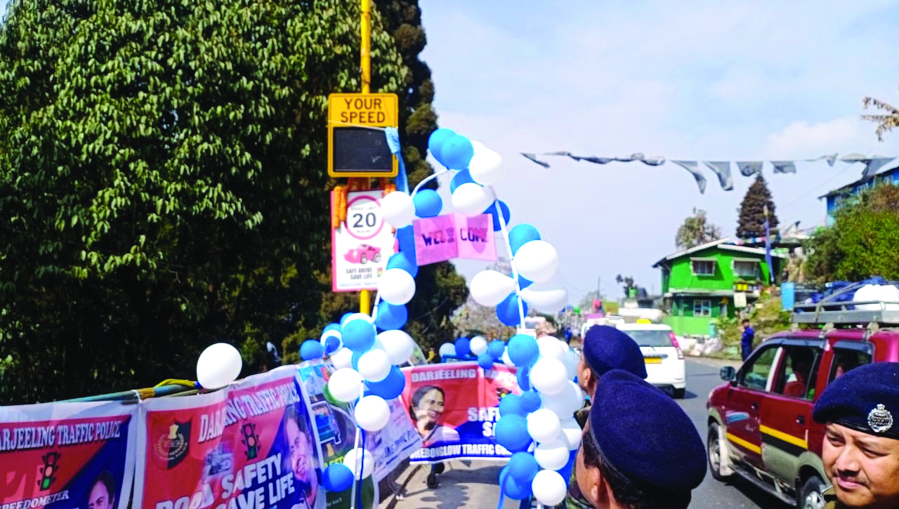 Cops install digital speedometers to ‘make roads safe’ in Darjeeling