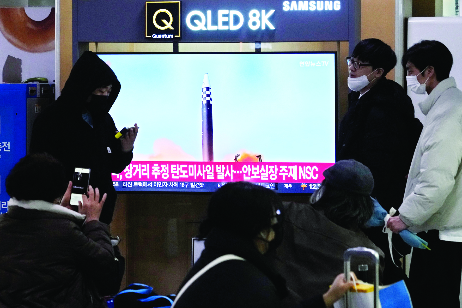 North Korea fires missile as US, South Korea prepares for drills