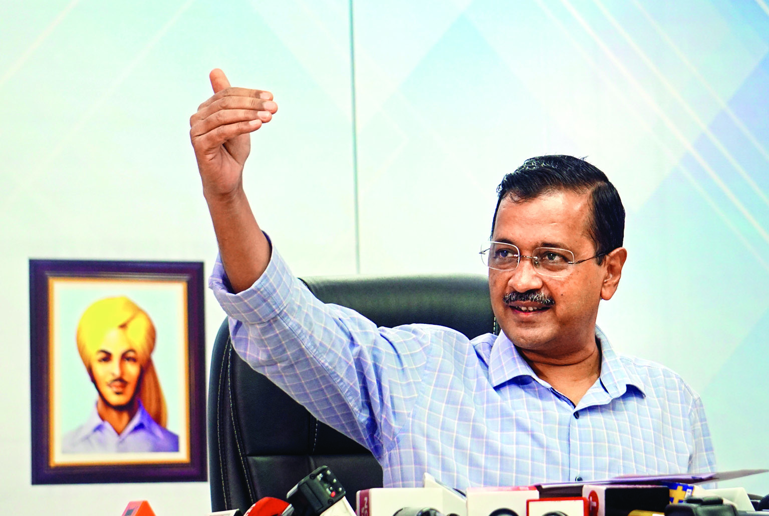 Excise policy case result of political vendetta, says CM Excise policy case result of political vendetta, says CM