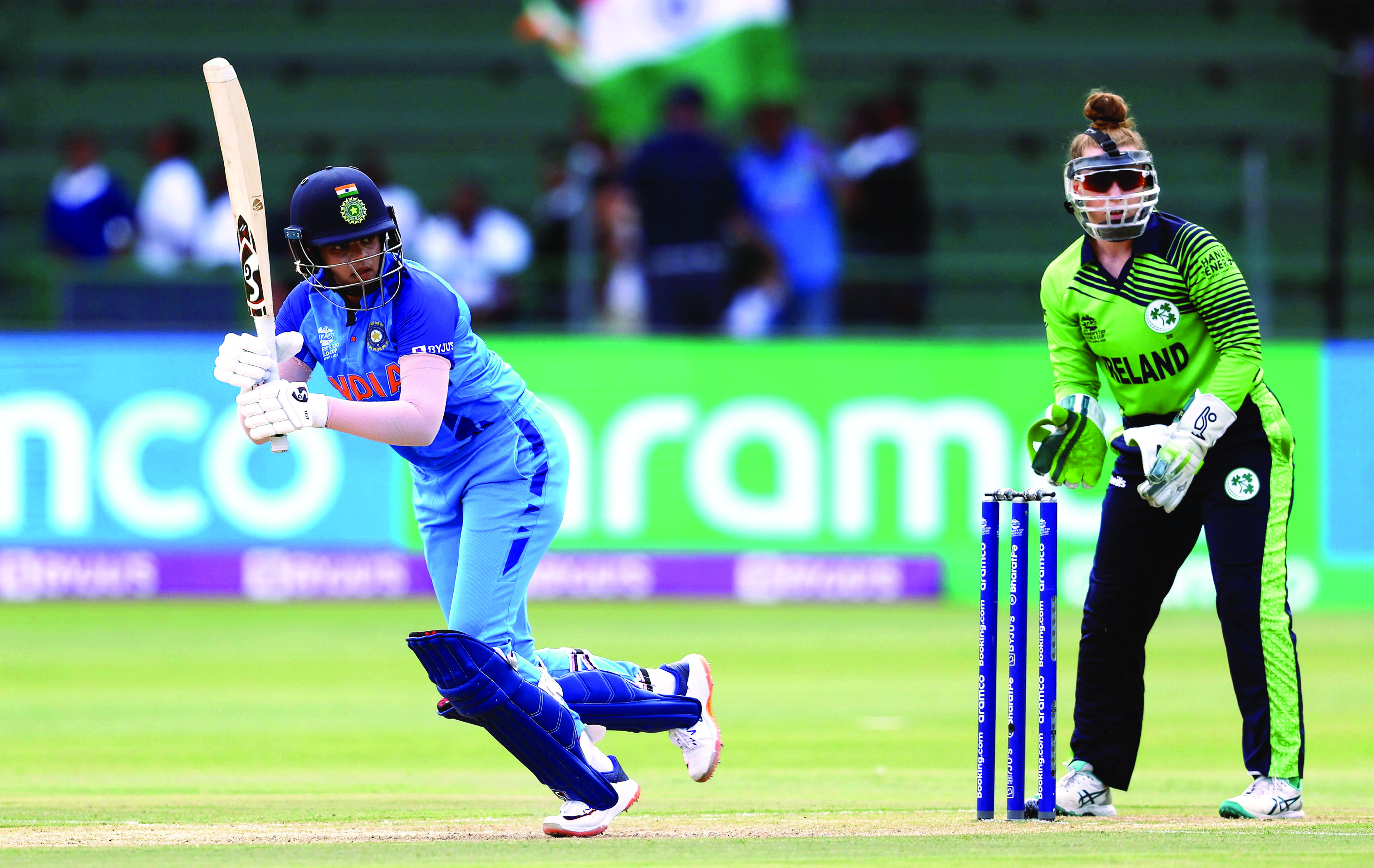 Mandhana sizzles as India qualify for Women’s T20 WC semi-finals