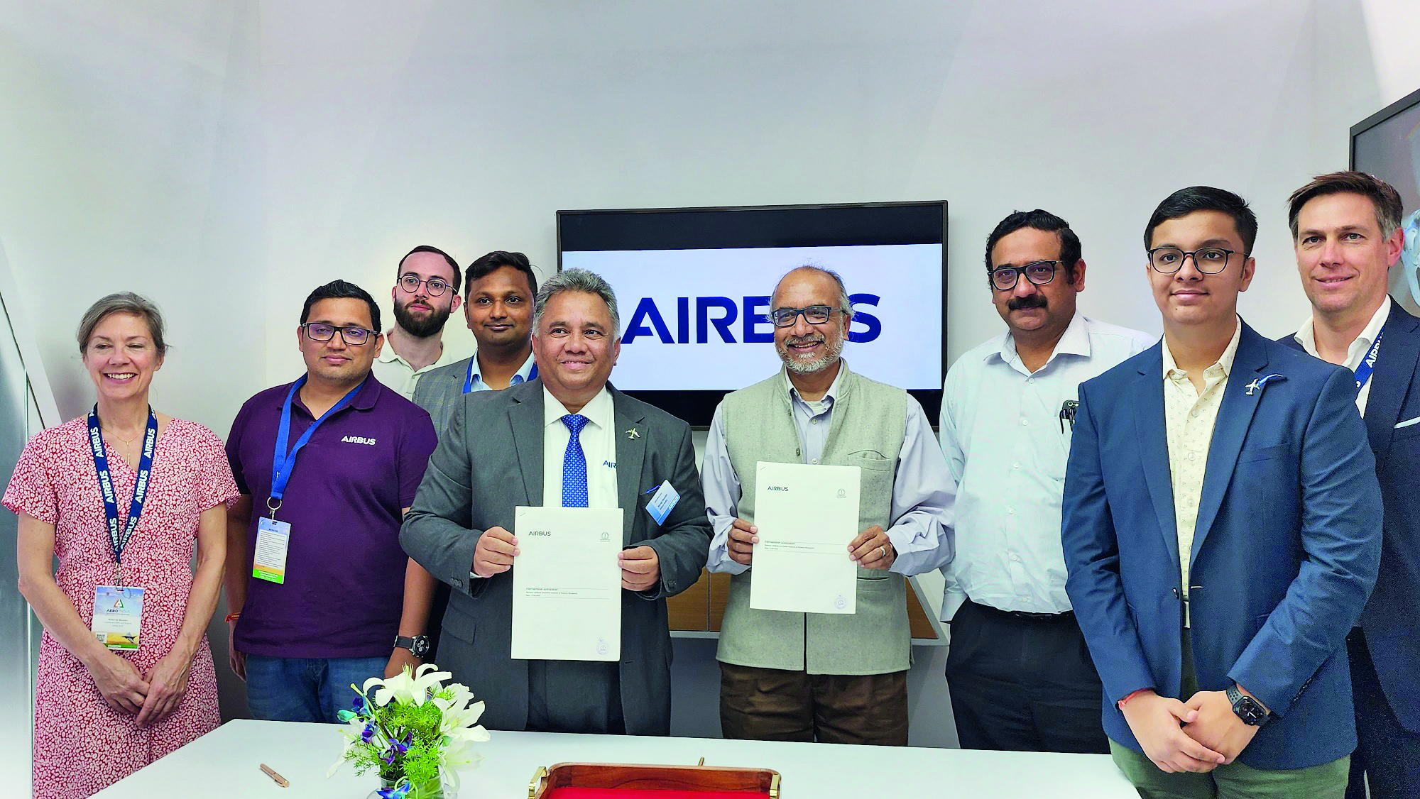 Airbus joins hands with IISc to advance aerospace Airbus joins hands with IISc to advance aerospace