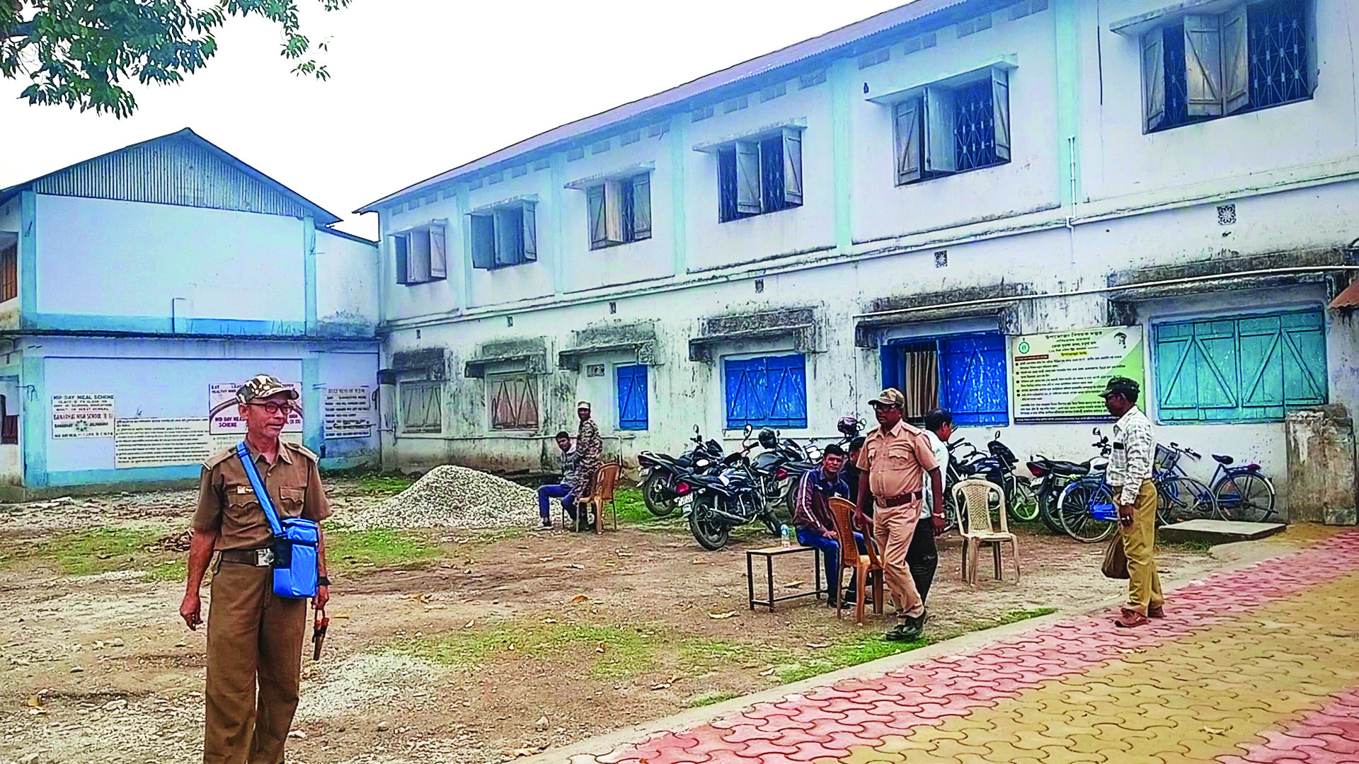 Forest guards deployed at exam centre to tackle monkey menance