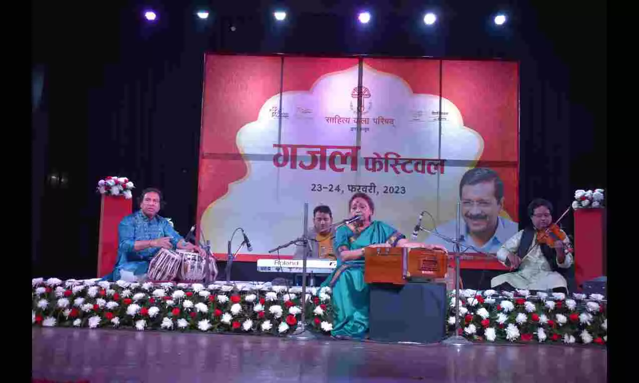 Delhiites witness a magical evening on the first day of Ghazal Festival