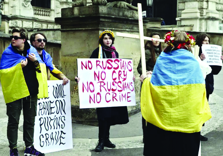 Ukraine shuns OSCE gathering in Vienna over Russian presence Ukraine shuns OSCE gathering in Vienna over Russian presence