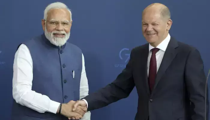 PM Modi, German Chancellor Scholz hold wide-ranging talks