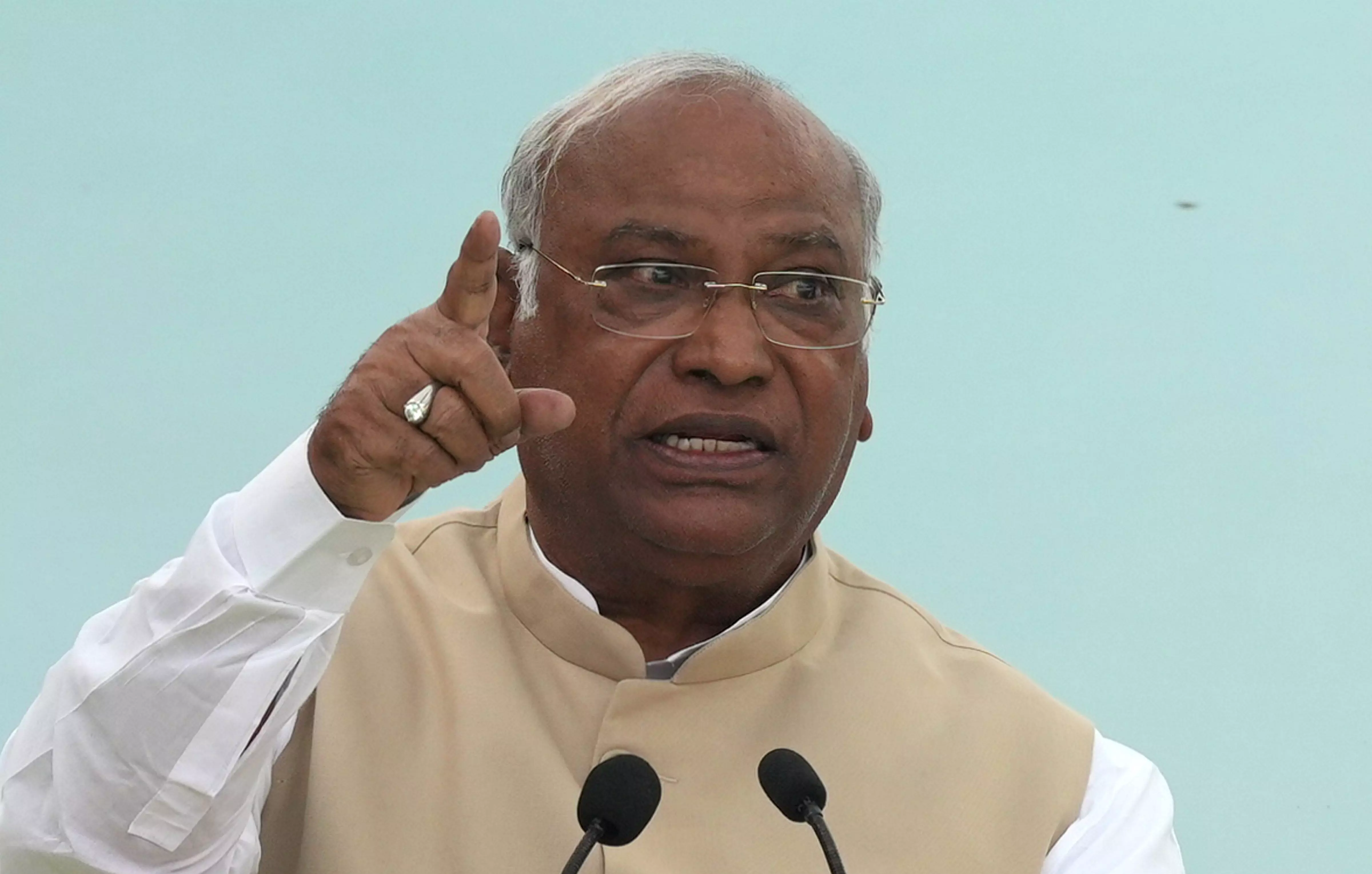 Looking forward to align with like-minded parties to defeat BJP in 2024 LS polls: Congress chief Mallikarjun Kharge