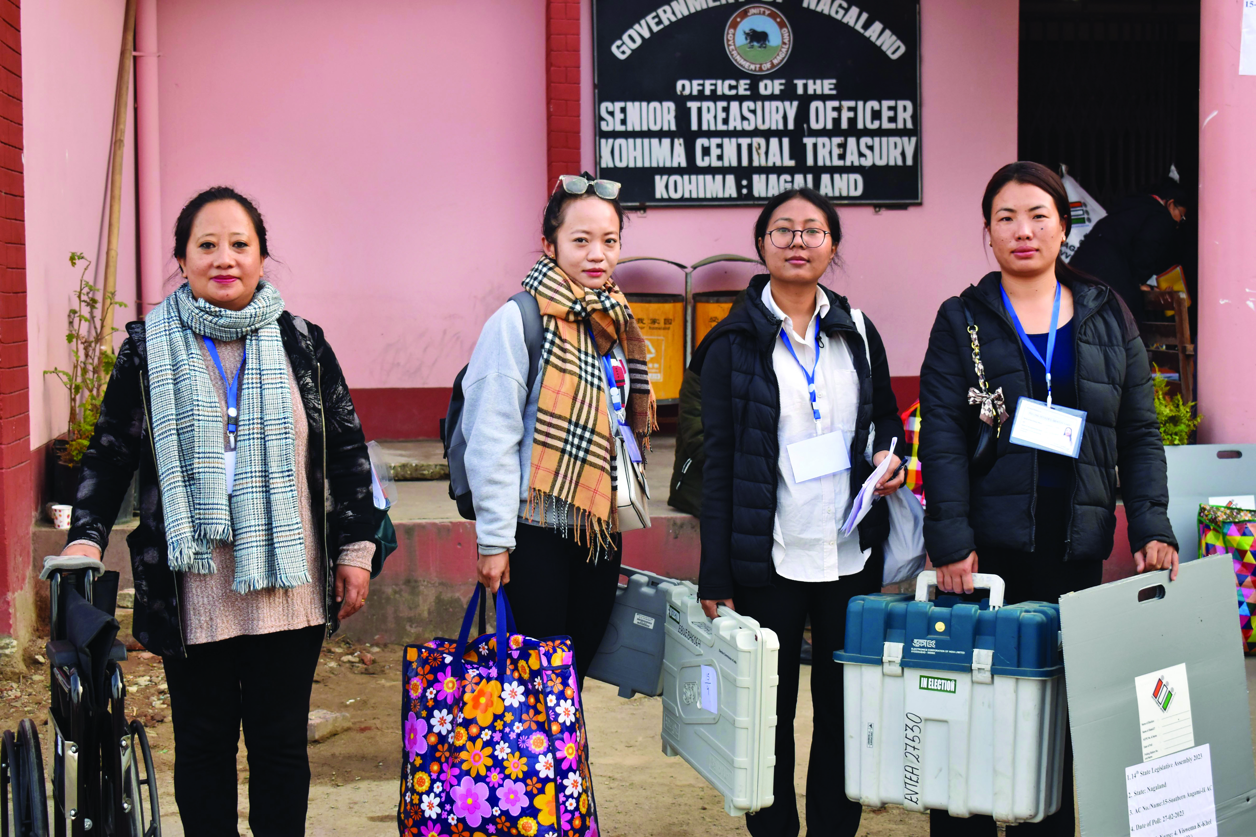 Polling for 60-member Nagaland Assembly today Polling for 60-member Nagaland Assembly today