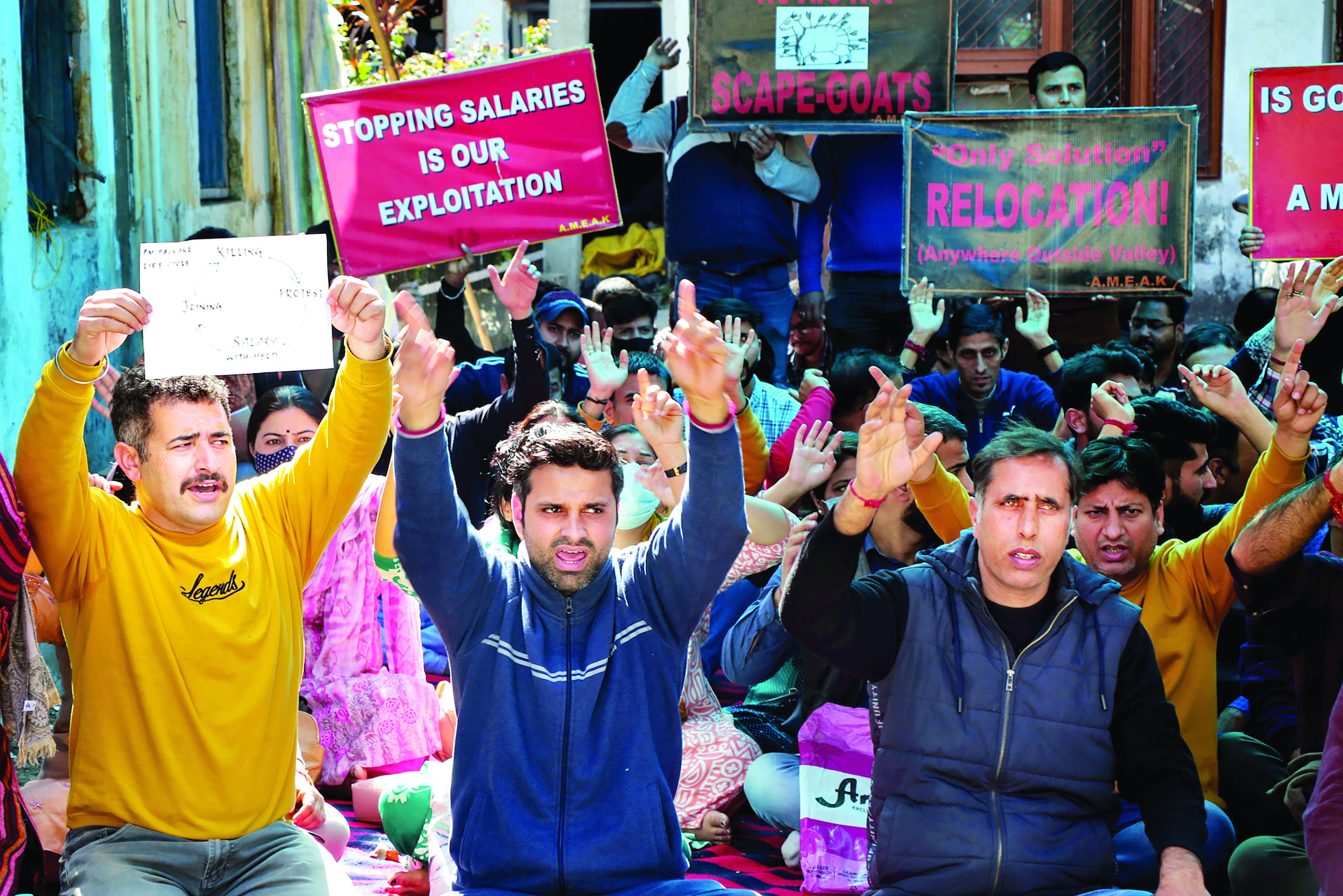 Kashmiri Pandit employees reiterate demand for relocation