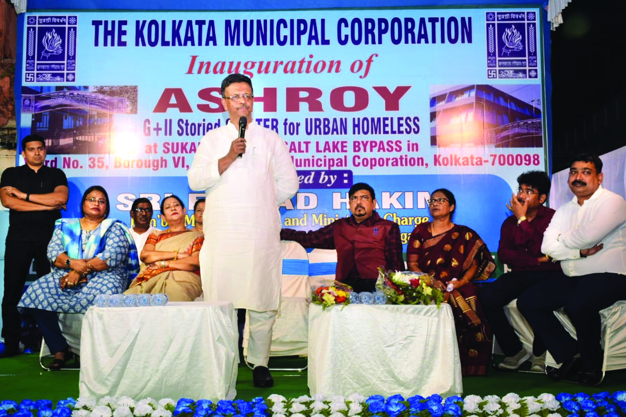 Hakim inaugurates shelter for homeless