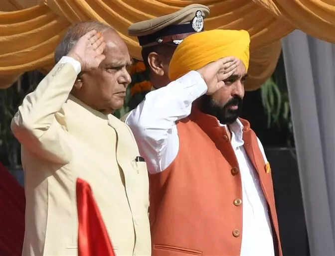 Punjab Governor vs chief minister: Bhagwant Mann thanks Supreme Court for historic decision