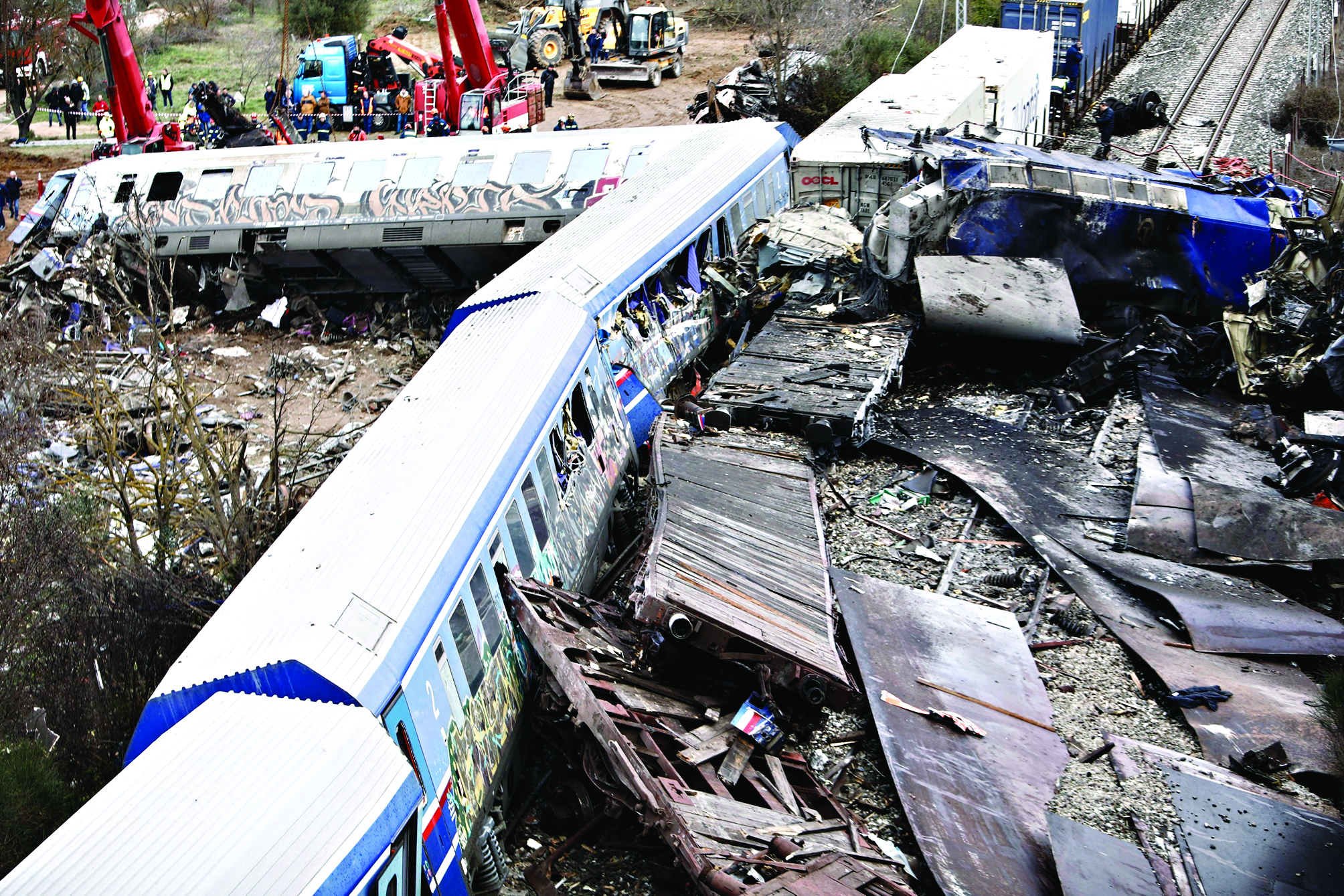 Head-on train crash in Greece kills 36 Head-on train crash in Greece kills 36