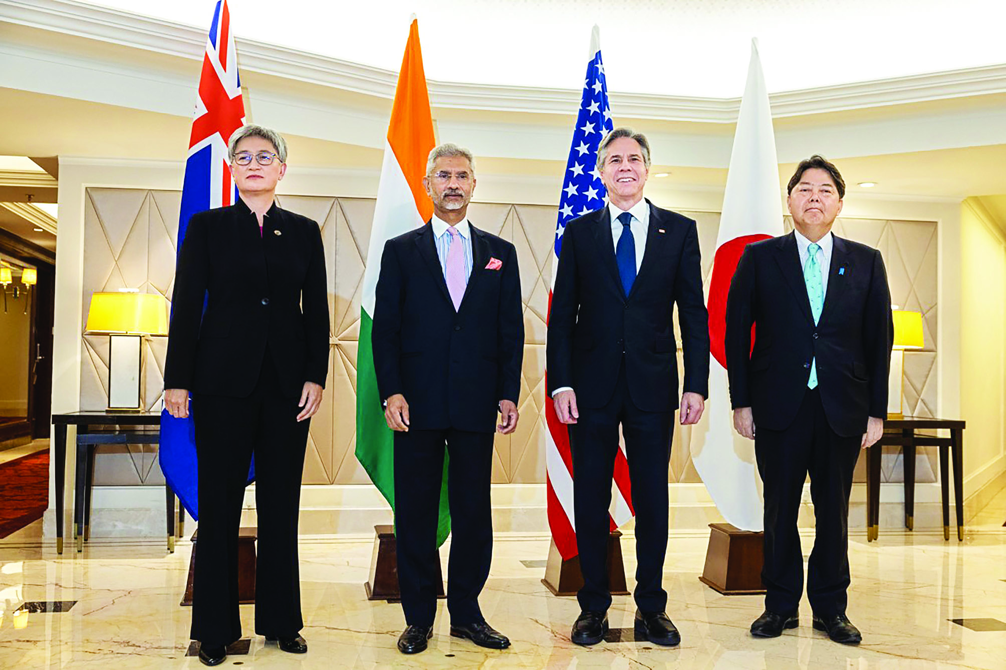 Beijing opposes ‘exclusionary blocs’