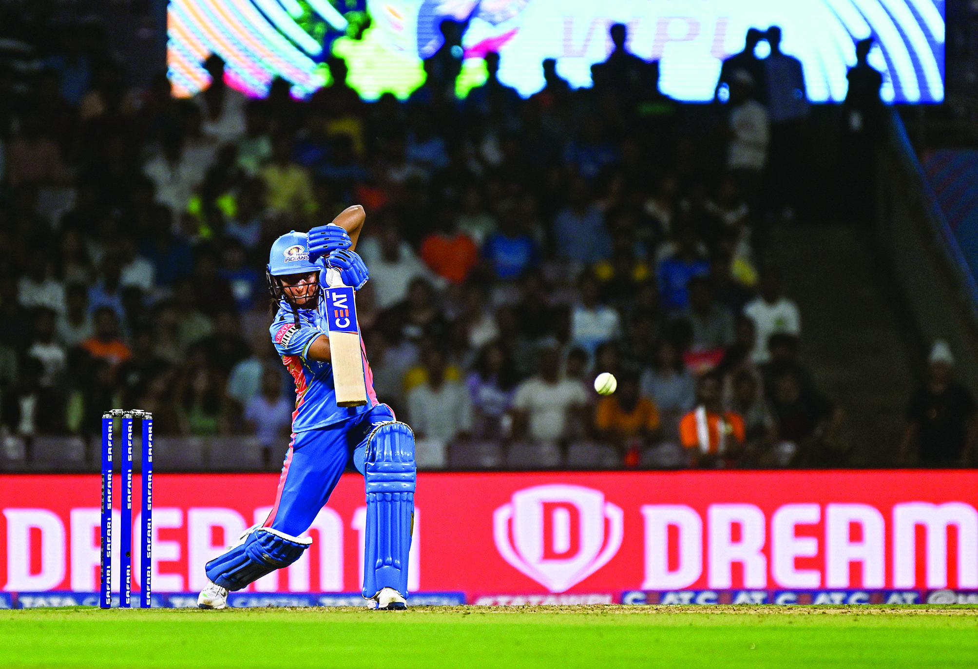 Harmanpreet’s 65 powers   MI to 207/5 in WPL opener