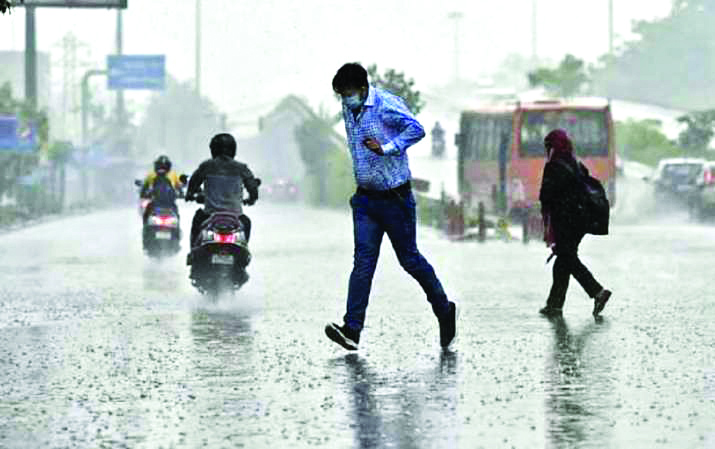 IMD forecasts rain, hailstorms over western and central India IMD forecasts rain, hailstorms over western and central India