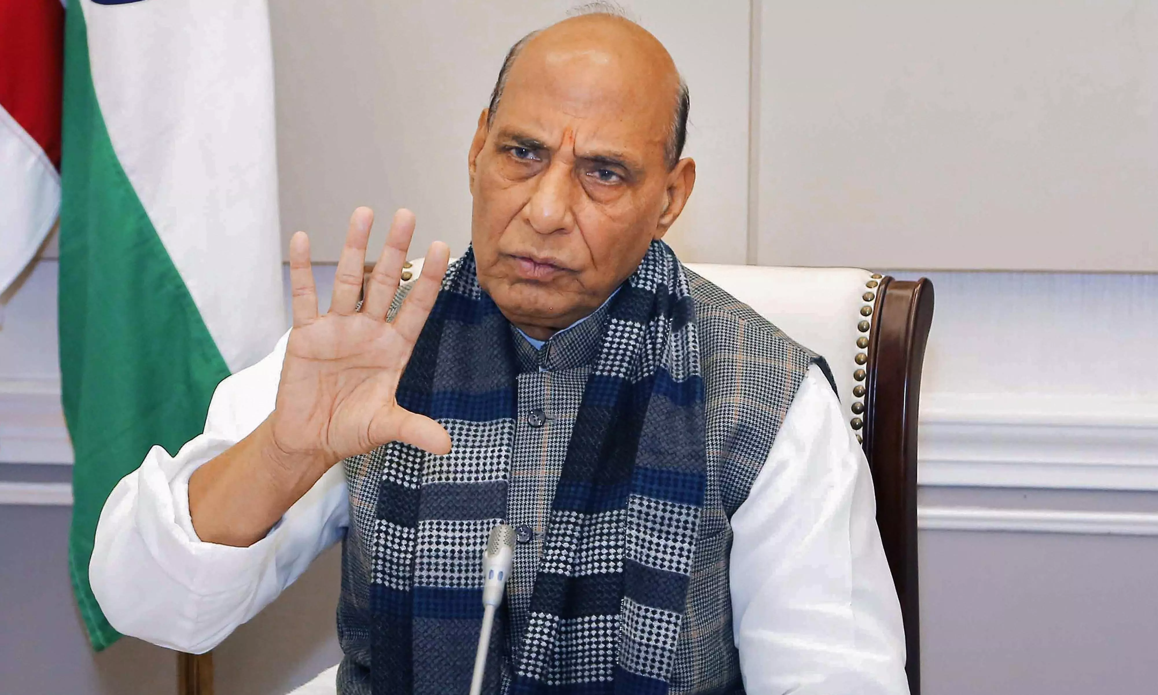 Rajnath Singh to address top naval commanders onboard INS Vikrant