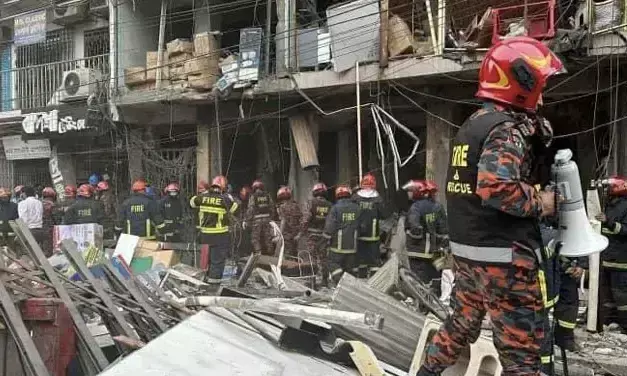 14 killed, over 100 injured as explosion rocks seven-storey building in Bangladeshs capital
