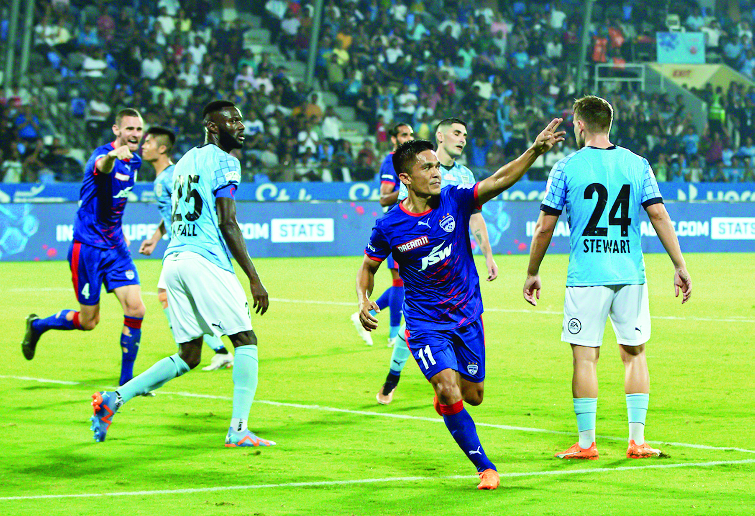 ISL: Bengaluru beat Mumbai City 1-0