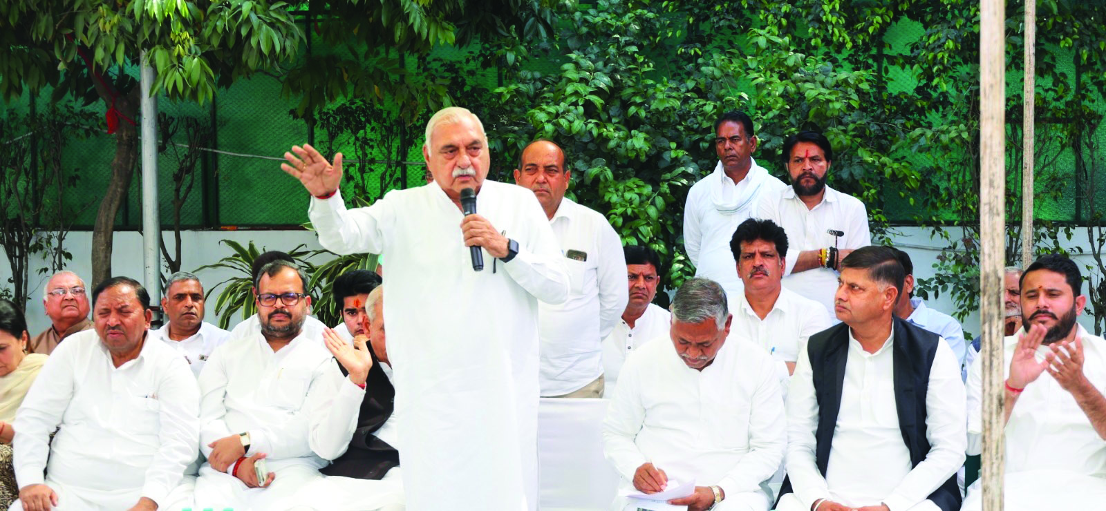 Cong to organise ‘Pardafash Rally’, ‘Vipaksh Aapke Samaksh’ campaign against Hry govt Cong to organise ‘Pardafash Rally’, ‘Vipaksh Aapke Samaksh’ campaign against Hry govt