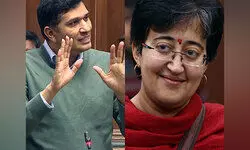 Atishi, Saurabh Bharadwaj take charge of their departments Atishi, Saurabh Bharadwaj take charge of their departments