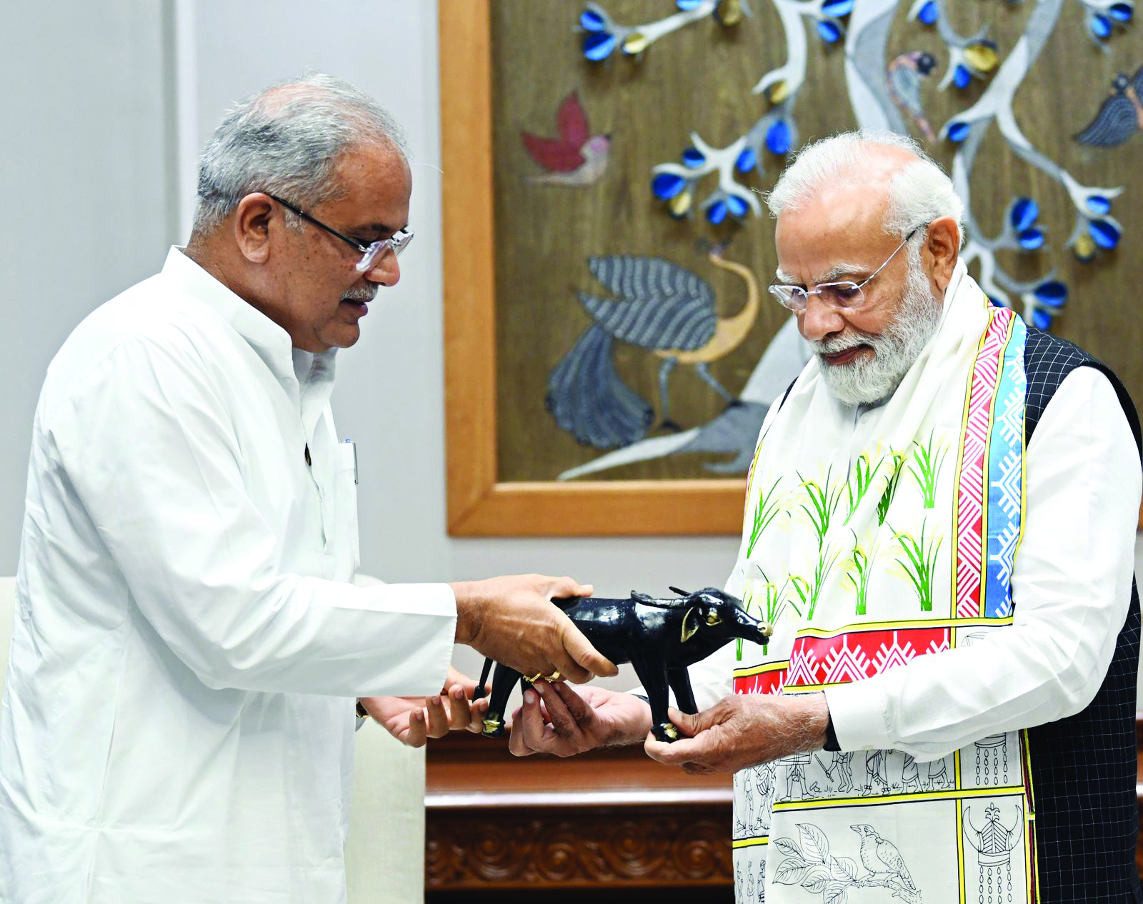 Chhattisgarh CM Baghel meets PM Modi; discusses census, G-20 Chhattisgarh CM Baghel meets PM Modi; discusses census, G-20