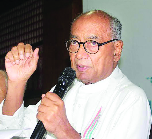 BJP trying to cash in on PESA Act ahead of polls: Digvijaya