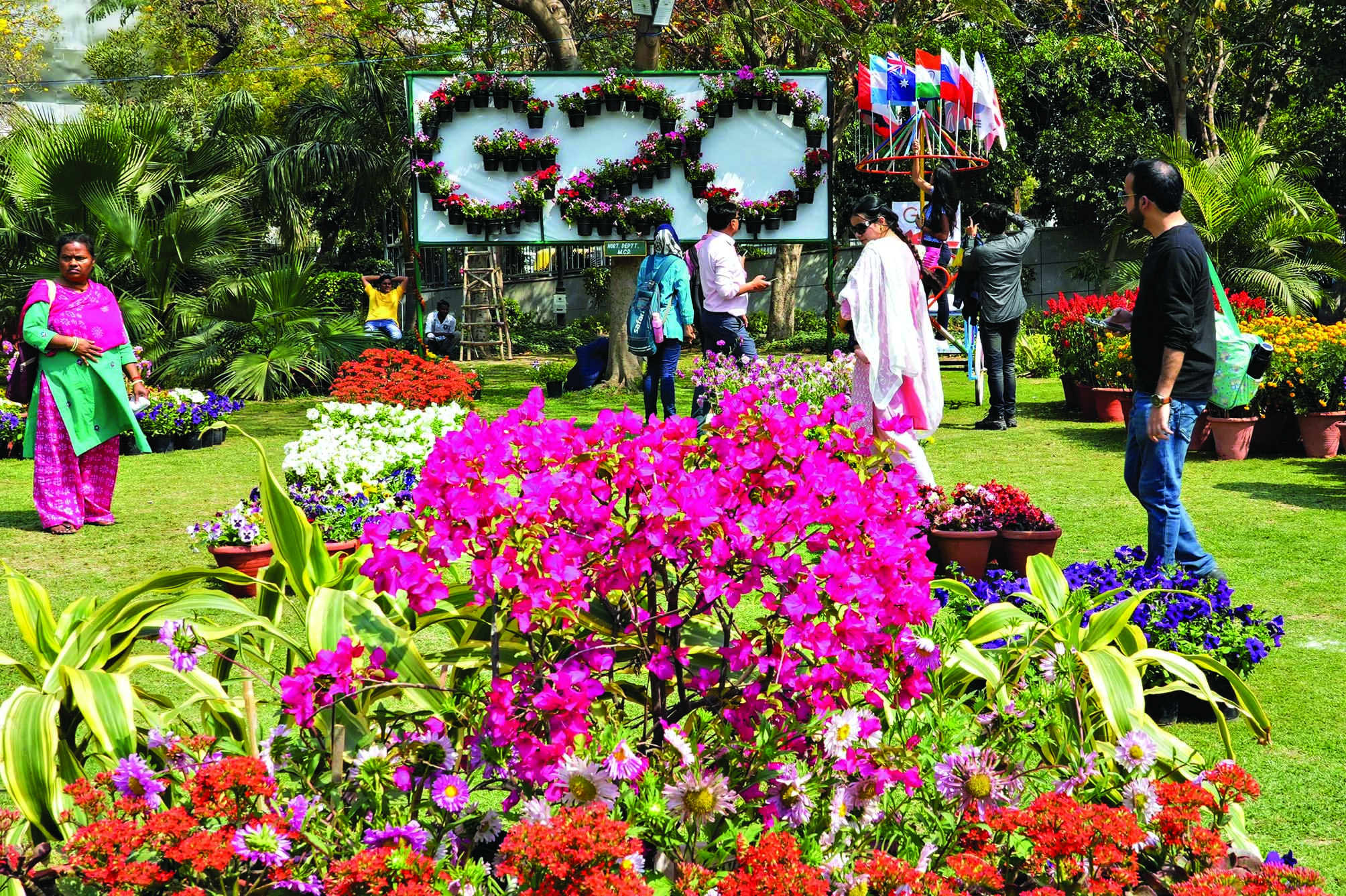 G20 Flower Festival begins at CP G20 Flower Festival begins at CP