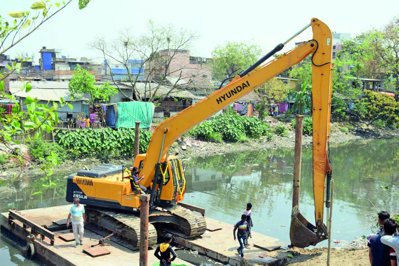 ‘About 80% dredging of key canals in city & adjacent areas completed’