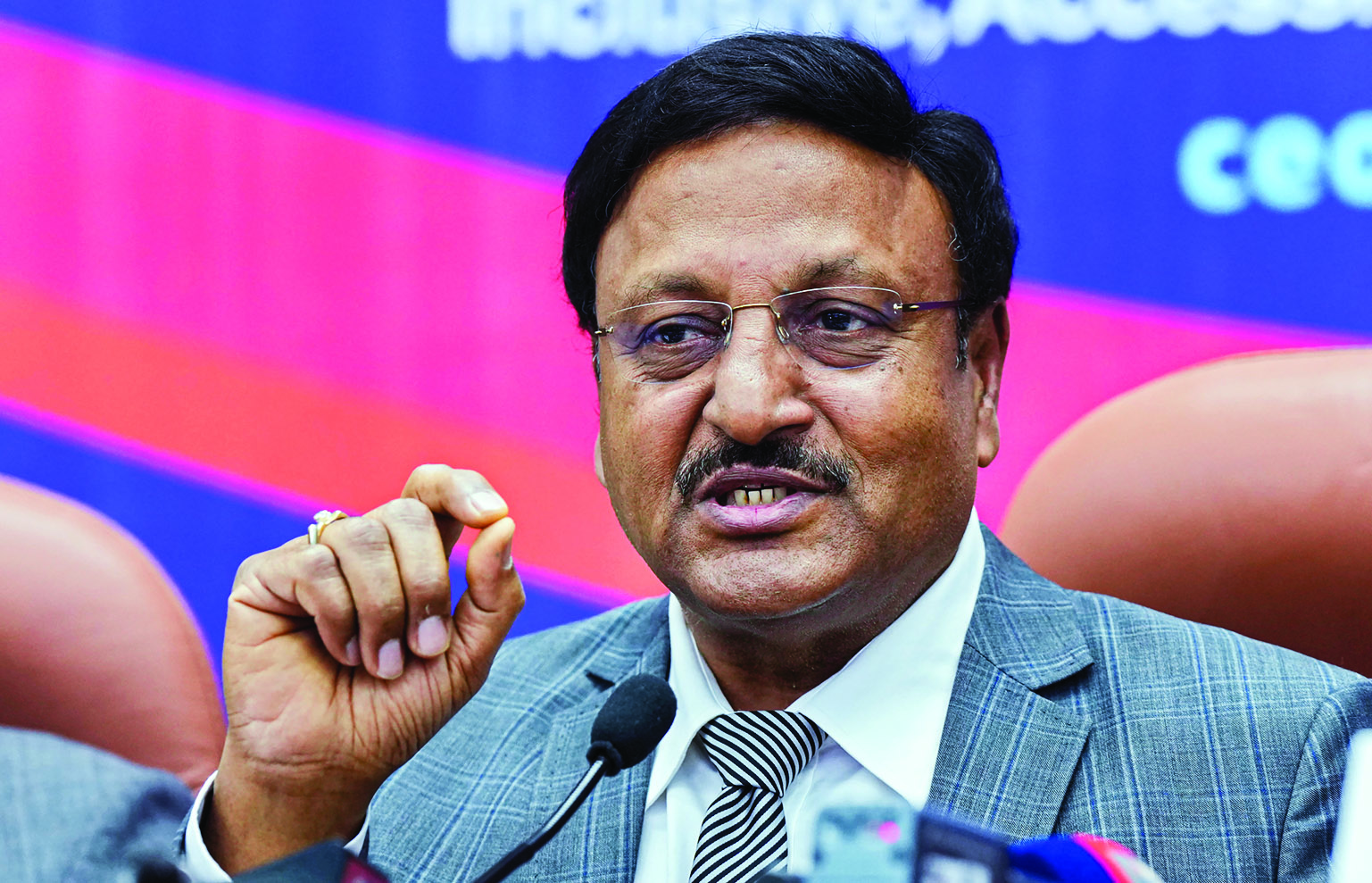 People have trusted poll results, says CEC Kumar People have trusted poll results, says CEC Kumar