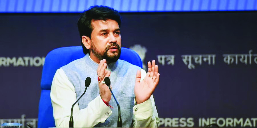 Anurag Thakur targets Congress over FATF report on ‘bribe’ for nat’l award Anurag Thakur targets Congress over FATF report on ‘bribe’ for nat’l award