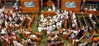 Both houses of Parliament adjourned till 2 pm amid Rahul Gandhis democracy under attack remark row