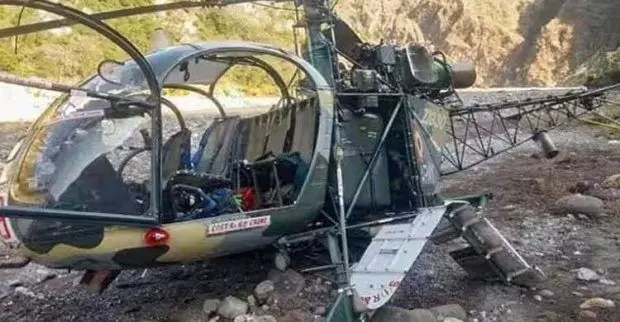 Army chopper crashes in Arunachal Pradesh during operational sortie