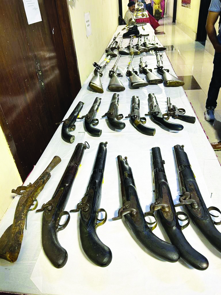 Artefacts from Maurya dynasty, cannon of Sher Shah Suri on display; exhibits to be placed in upcoming museum Artefacts from Maurya dynasty, cannon of Sher Shah Suri on display; exhibits to be placed in upcoming museum