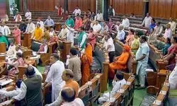 Lok Sabha adjourned for day amid sloganeering over Rahul Gandhis  remark row Lok Sabha adjourned for day amid sloganeering over Rahul Gandhis  remark row