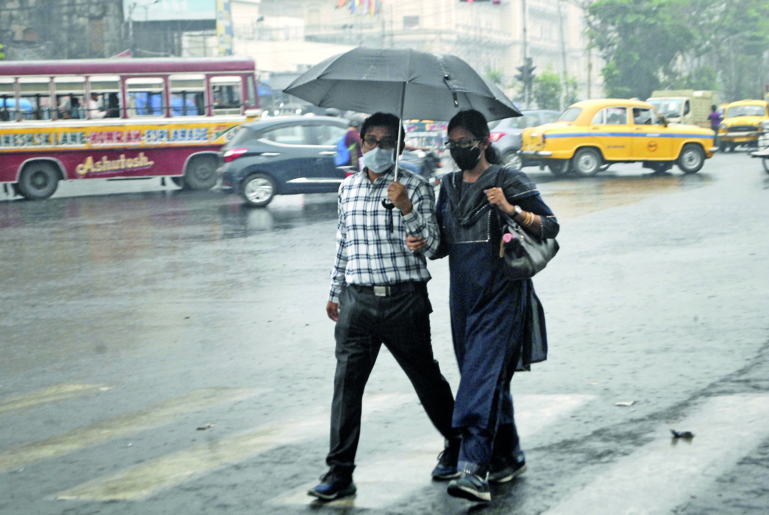 ‘Heavy rainfall in 10 dists across state in next 72 hrs’