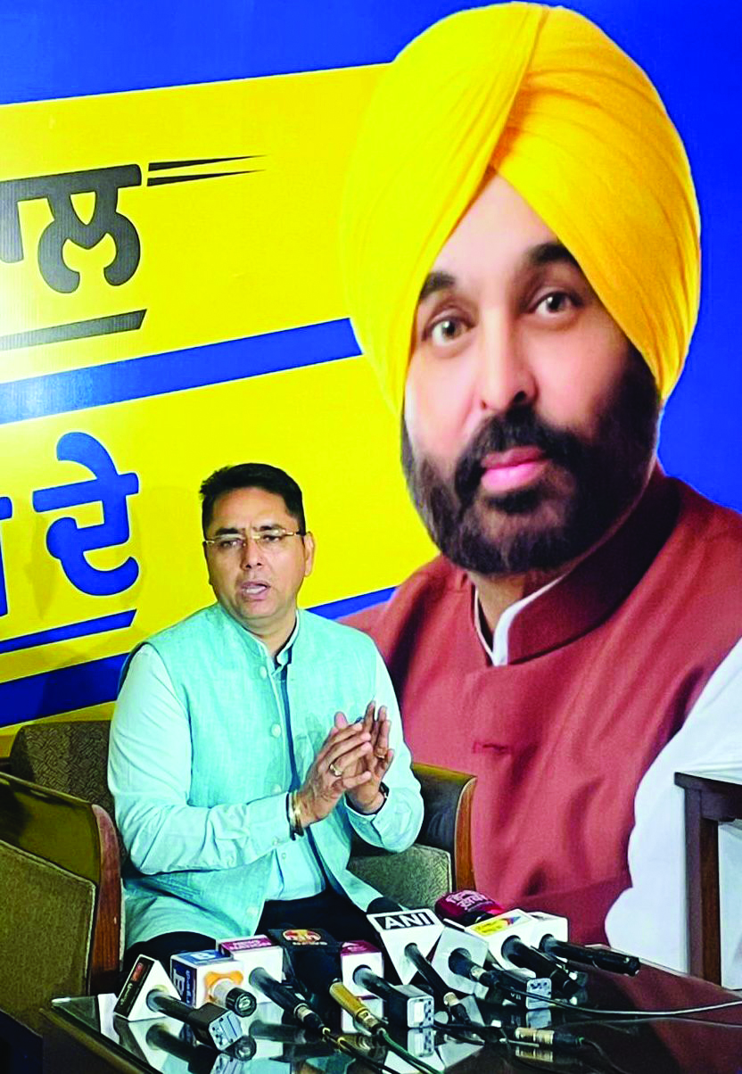 Bhagwant Mann-led govt making strenuous efforts to make Punjab number 1 in country: Aman Arora