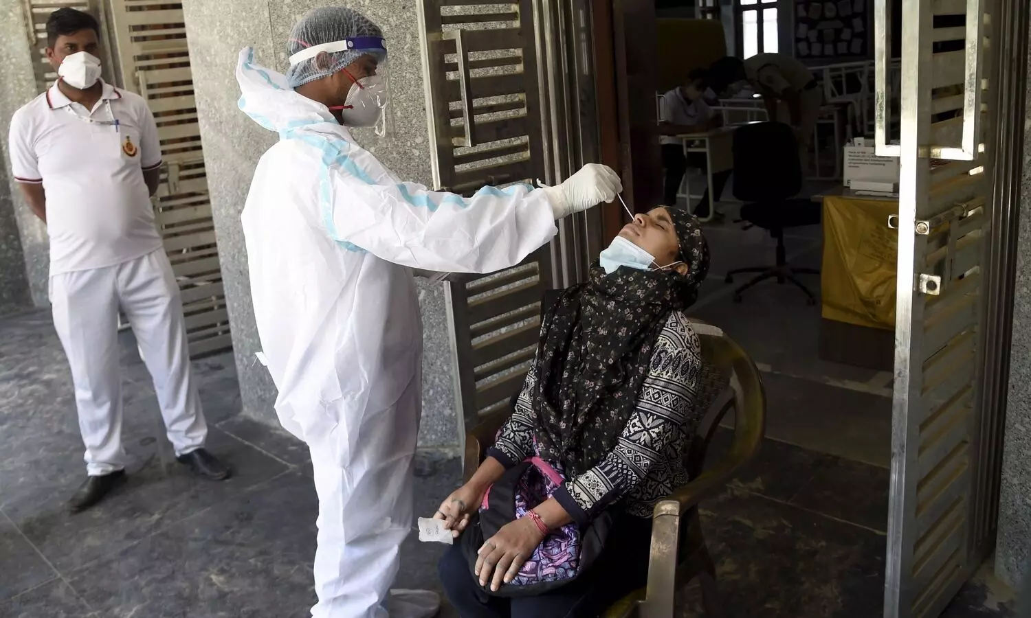 72 COVID-19 cases, positivity rate 3.95%