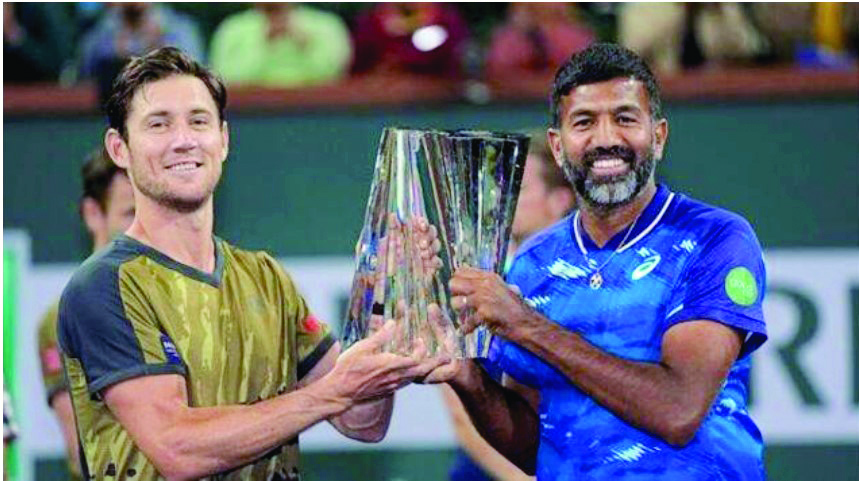 Bopanna becomes oldest Indian Wells champion