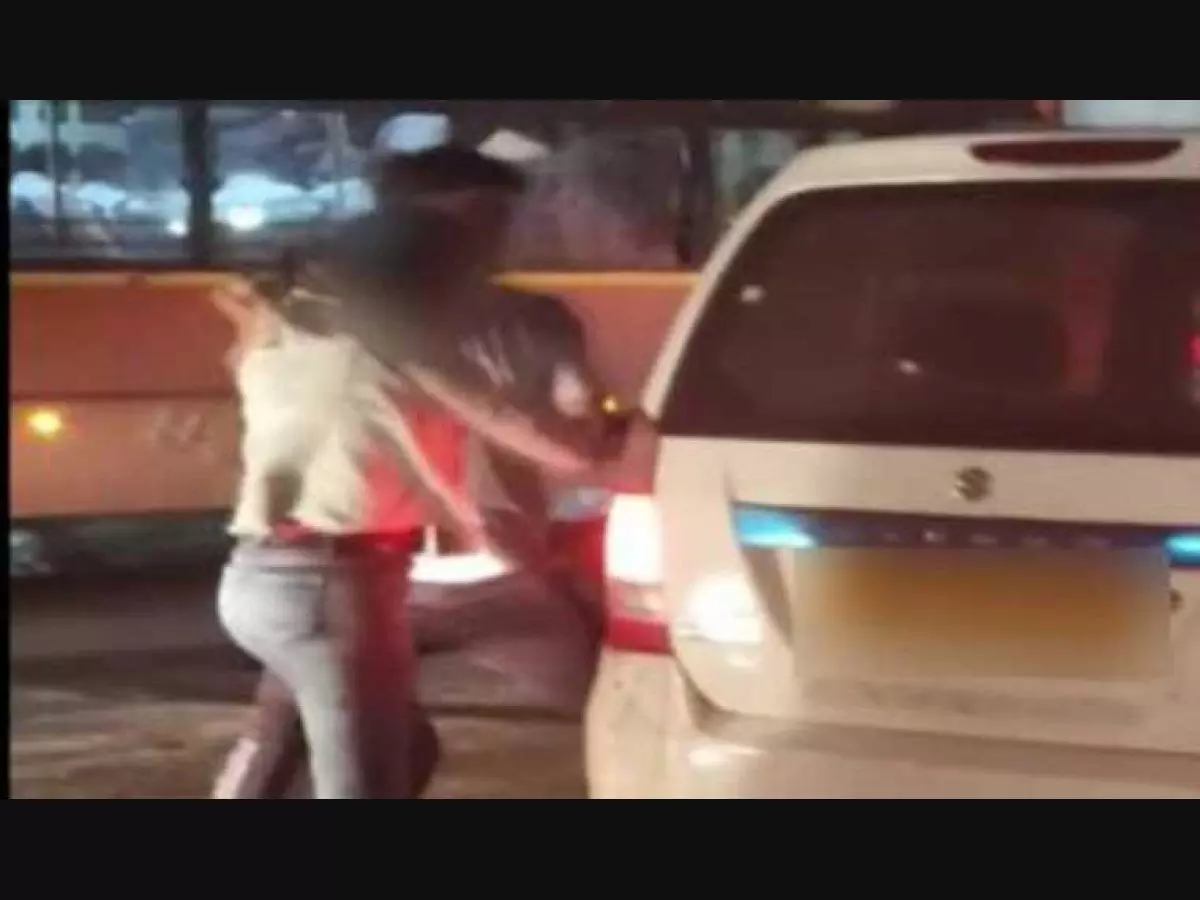 Police record statements of man & woman seen engaged in scuffle in social media video Police record statements of man & woman seen engaged in scuffle in social media video