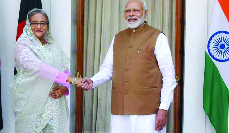 Bangladesh PM offers India to use Chattogram, Sylhet ports