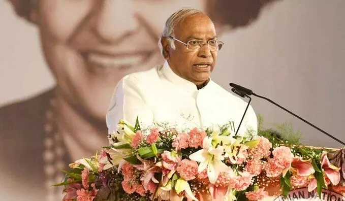 Have sought time for Rahul Gandhi to speak in Lok Sabha tomorrow: Mallikarjun Kharge