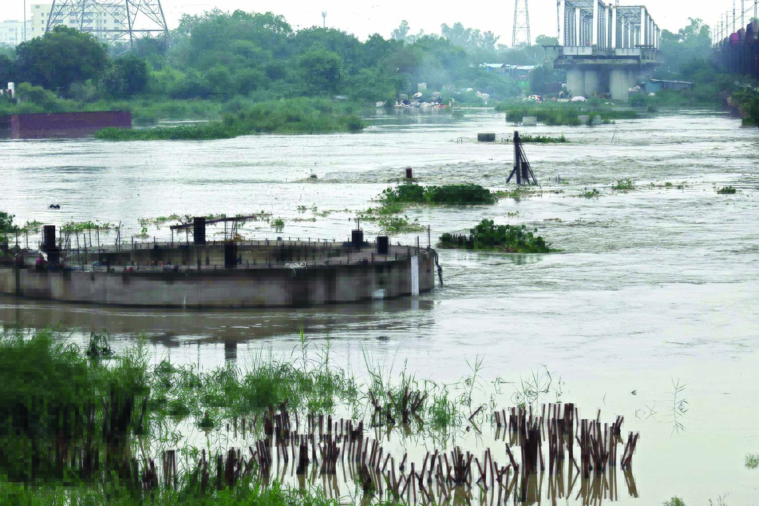 ‘Removed encroachment from Yamuna floodplains’