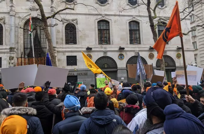 Security heightened around Indian mission in London for protest by British Sikh groups