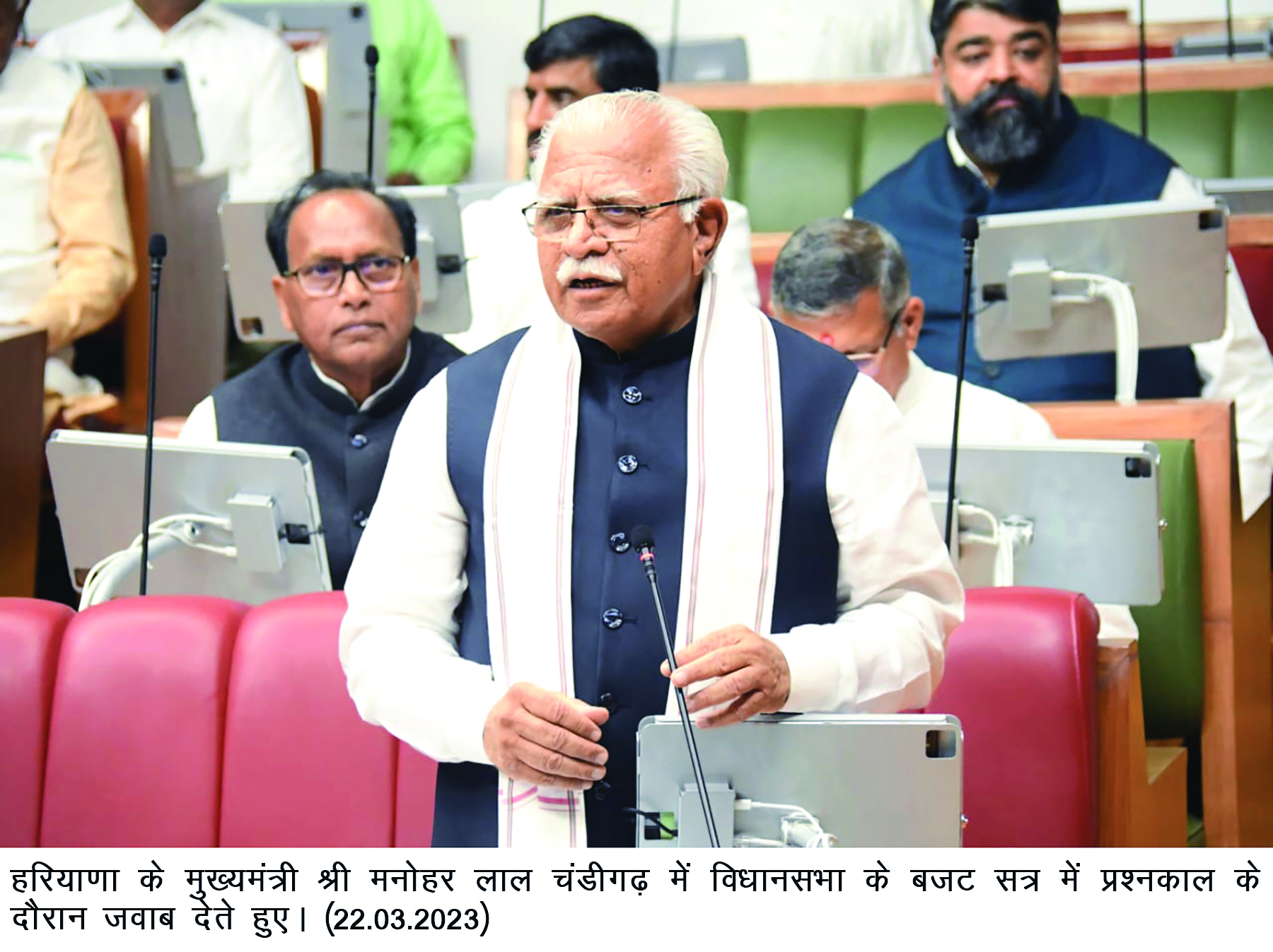 Rs 15.5 crore released to farmers unable to sow crops due to water logging, says CM Manohar Lal Khattar