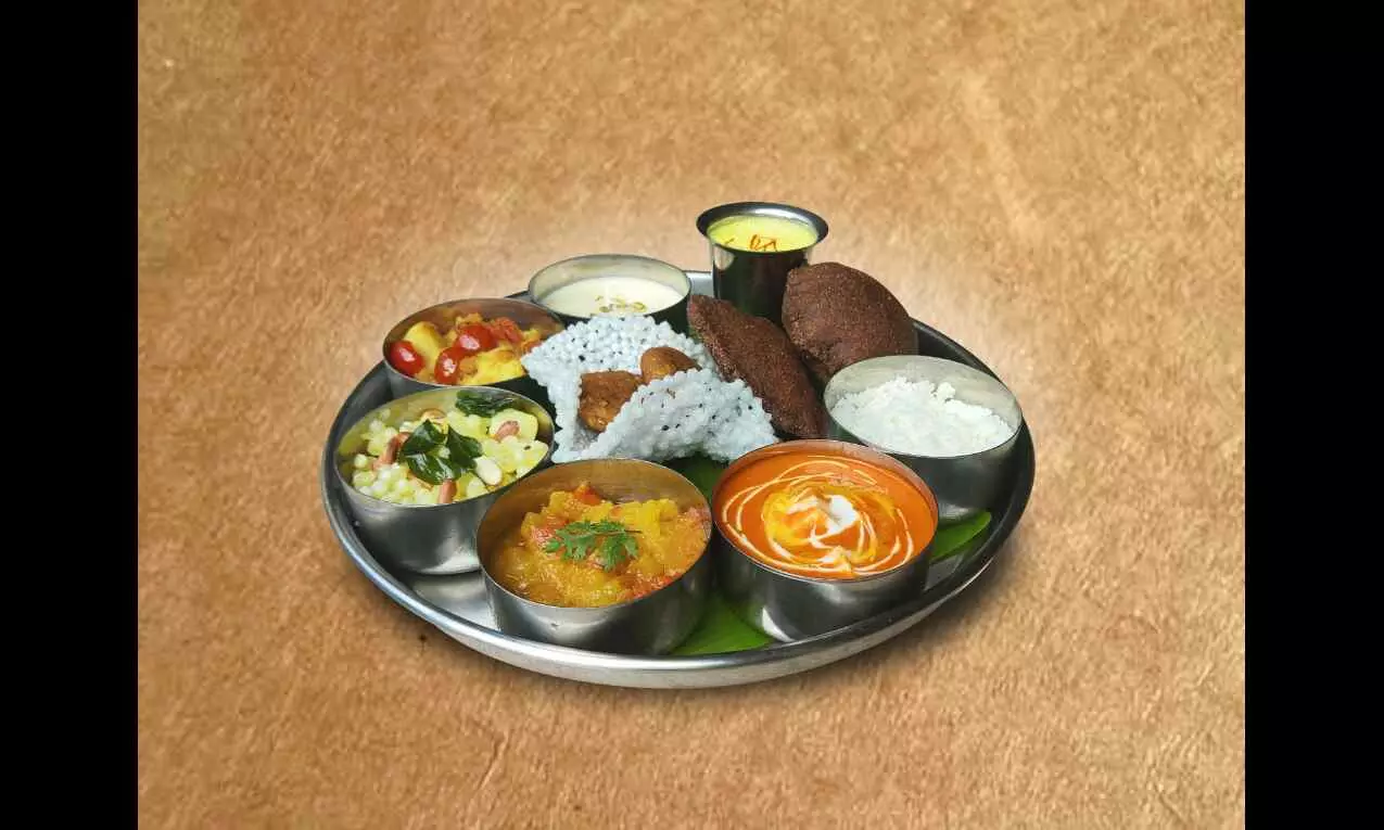 A flavourful Navratra thali at Glasshouse