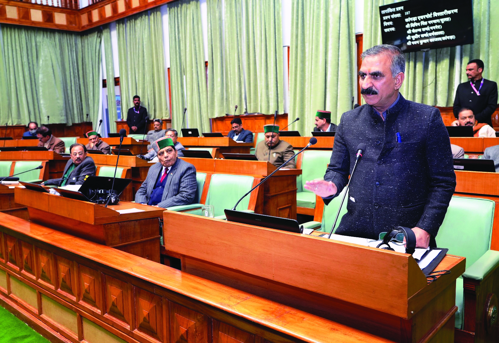My govt has political will to transform Himachal into green economy: Sukhu My govt has political will to transform Himachal into green economy: Sukhu