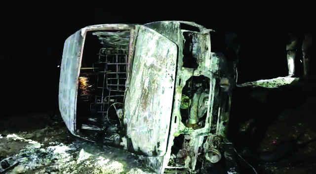 Illegal sand quarrying: Vehicle set on fire, cops attacked during raid
