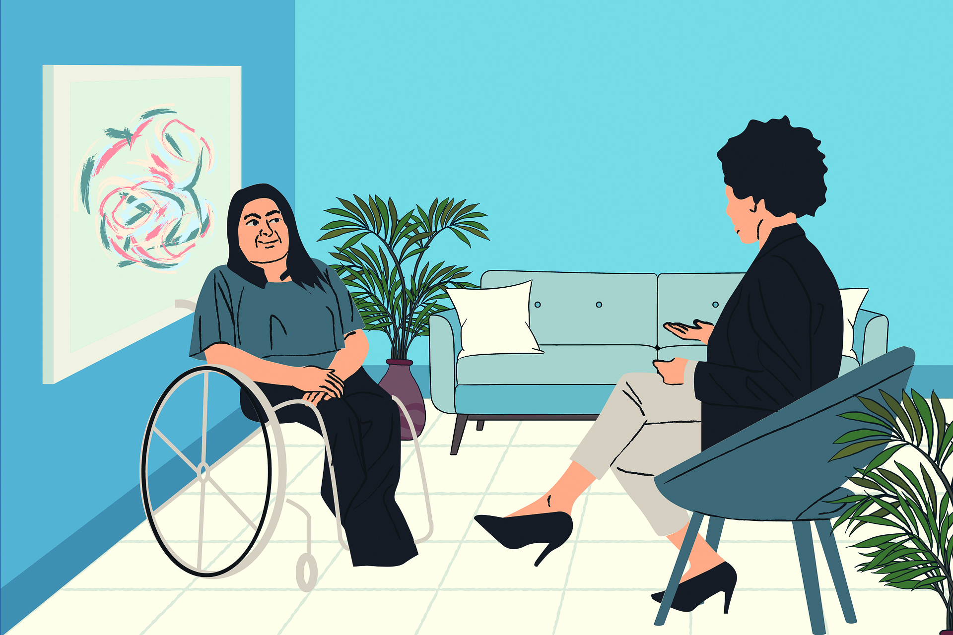 A healing touch for mind A healing touch for mind